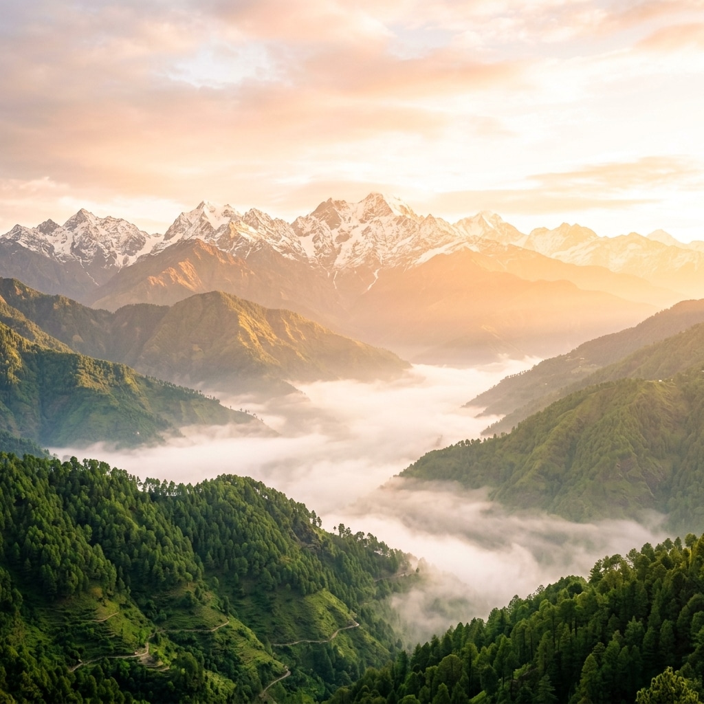 Sacred mountain landscape